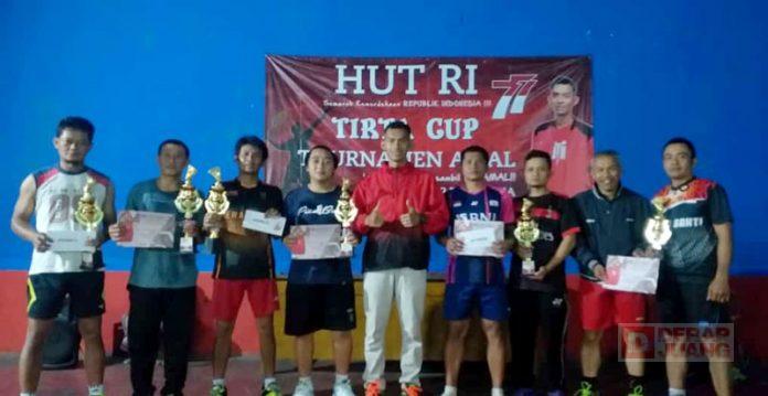 KomandanTe-Tirta-Gelar-Turnamen-Bulu-Tangkis,-Diikuti-80-Peserta