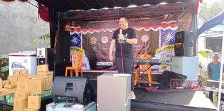 Lepas Peserta Gerak Jalan Santai di Gendongan, Bung Dance: Semoga Bisa Meningkatkan Kekompakkan Warga