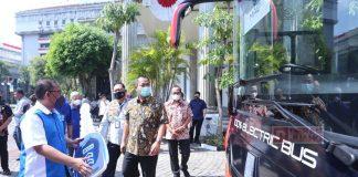 Luncurkan Bus Listrik Semarang, Mas Hendi: Punya Fitur Kecerdasan Buatan