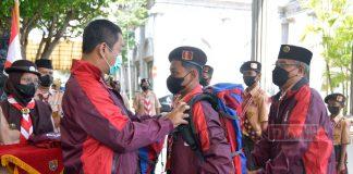 Mas Hendi Kirim 16 Remaja Terbaik Semarang ke Jambore Nasional Pramuka