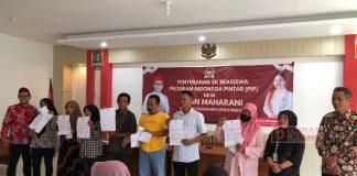 Mas Yusuf Salurkan Bantuan PIP Aspirasi Mbak Puan