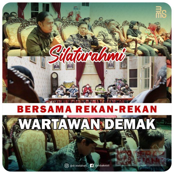Mbak Eisti Ajak Wartawan Rembug Permasalahan Mendasar di Daerah