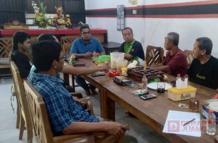 Menuju Pra-Porprov 2022, Andang Temui Tim Tenis Meja