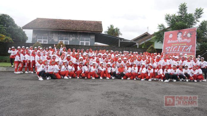 Ndan Nova Gelar Lomba Sicita Antar Desa di Wilayah Ampuannya