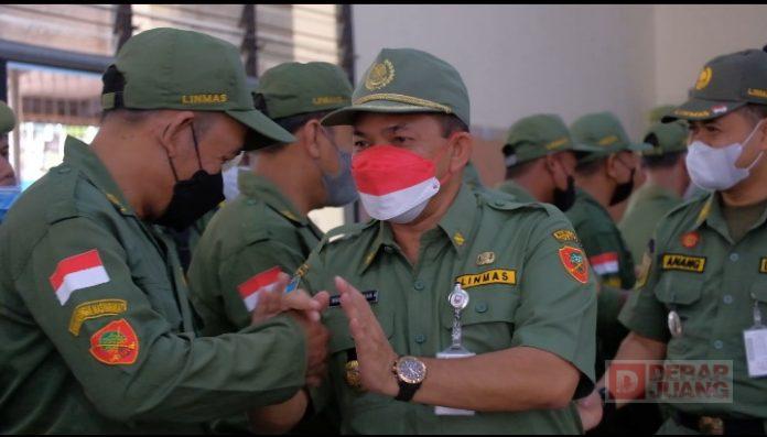 Ngesti Nugraha Hargai Kerja Keras dan Loyalitas Anggota Linmas