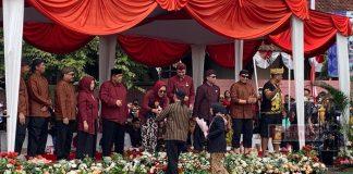 Pawai Kebangsaan Kabupaten Purbalingga Berlangsung Meriah