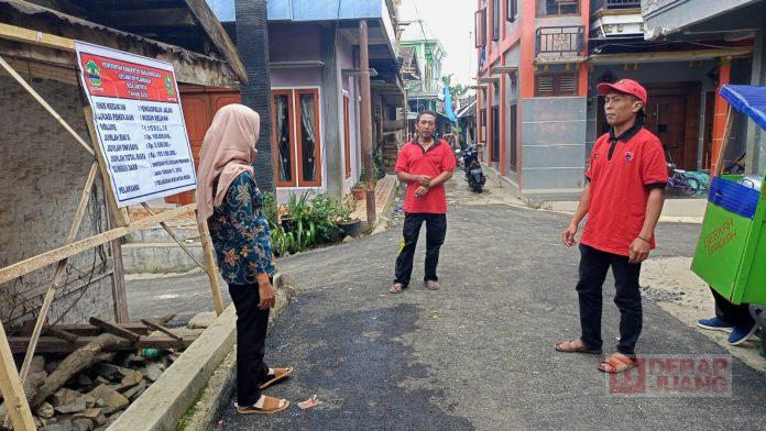 Pengaspalan Jalan Dusun Melikan Bentuk Kepedulian Sri Ruwiyati
