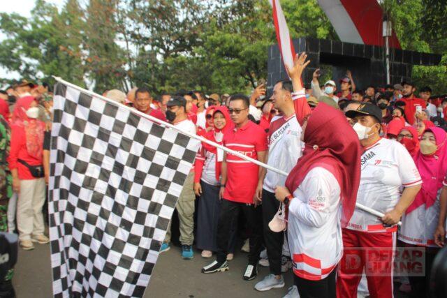 Puluhan Ribu Warga Purbalingga Ikuti Jalan Sehat dan Senam SICITA Bersama