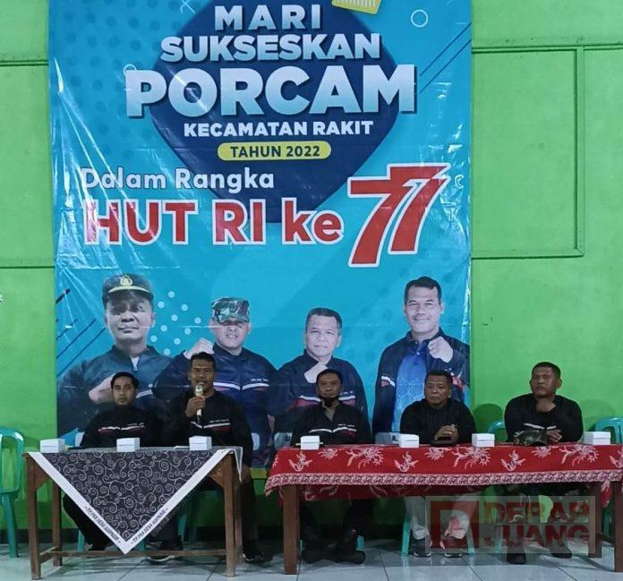 R. Muslim Porcam Kecamatan Rakit Resmi Dibuka