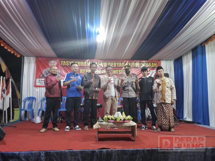 Resmikan Jalan di Desa Kracak, Pak Sam Ajak Masyarakat Pintar Memilih