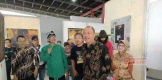 Sadewo Buka Pameran Lukisan di Tesda Purwokerto