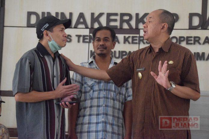 Sadewo Lepas Calon Transmigran Banyumas ke Gorontalo