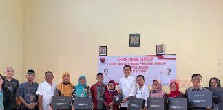 Salurkan BSPS dan CSR dari ADS, Agus Jaring Masyarakat Pintar Memilih
