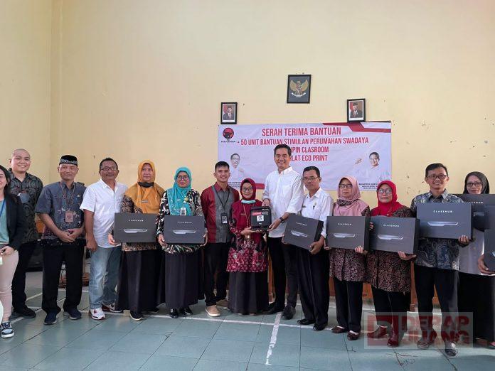 Salurkan BSPS dan CSR dari ADS, Agus Jaring Masyarakat Pintar Memilih