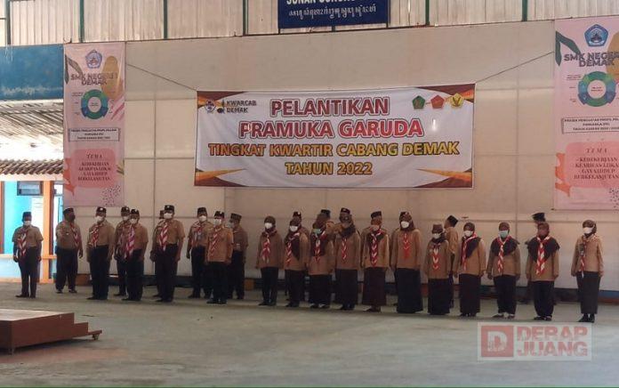 Slamet Lantik Pramuka Garuda dan Lepas Kontingan Jamnas XI