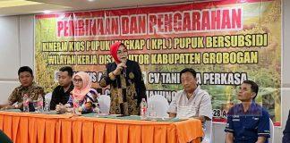 Sri Sumarni Minta Semua PPL Kontrol Pupuk Tepat Sasaran