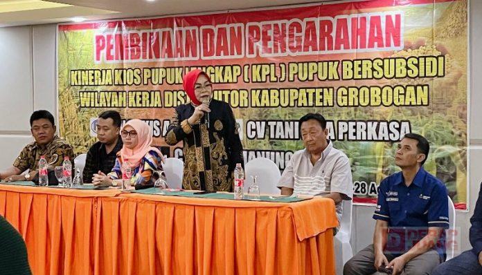 Sri Sumarni Minta Semua PPL Kontrol Pupuk Tepat Sasaran