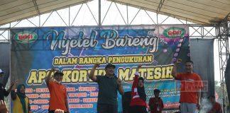 Wabup Rober Kampanyekan Pola Hidup Sehat di Ngadiluwih