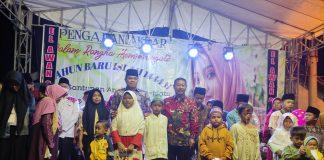 Momentum Tahun Baru Islam, Ketua-Sekretaris DPC Brebes Santuni Anak Yatim