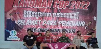 Kanoman Cup 2022, Event Akomodir Atlet Badminton Lokal