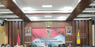 Bupati Klaten Jalin Sinergi dengan Kemenko PMK