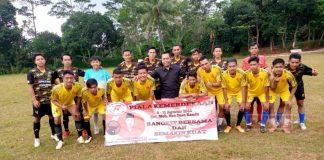 Semarakkan HUT RI, Zainuddin Gelar Turnamen Sepakbola