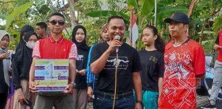 Margono Rangkul Warga Giritirto Gaungkan Rasa Nasionalisme