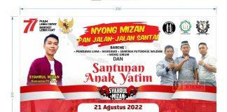 Meriahkan Bulan Kemerdekaan, Mizan Jalan Sehat Bersama Warga Kebasen