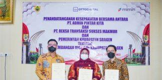 Bangkitkan UMKM, Bupati Sragen Bentuk Kerjasama MoU