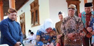 Sri Mulyani Resmikan Pemugaran Pasarean Sosok Agung