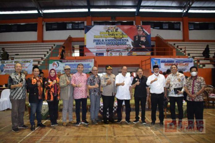 Arie Suprapto Hadiri Penutupan Kejuaraan Silat Piala Kapolresta Banyumas
