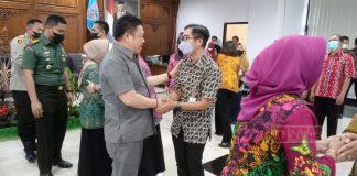 Bung Dance Hadiri Pelantikan Pejabat Struktural di Lingkungan Pemkot Salatiga