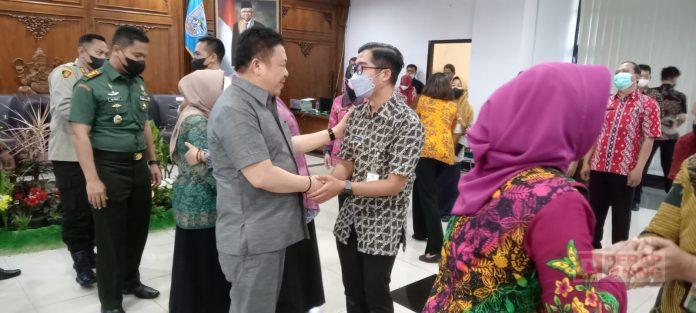 Bung Dance Hadiri Pelantikan Pejabat Struktural di Lingkungan Pemkot Salatiga