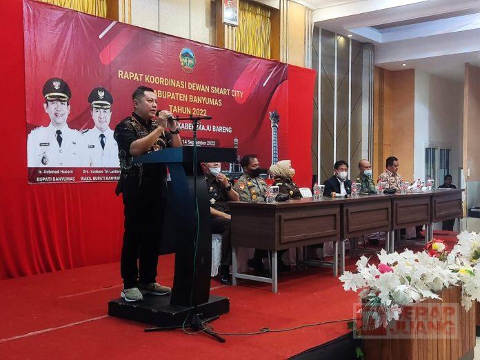 Bupati Husein Pengembangan Smart City di Banyumas Terus Digenjot