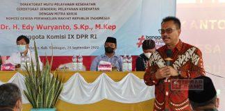 Edy Wuryanto Gencar Sosialisasikan Pentingnya Penerapan Gaya Hidup Sehat Kepada Masyarakat