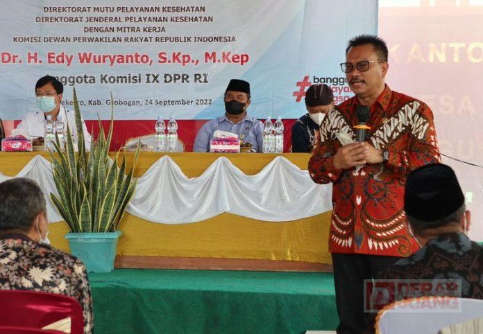 Edy Wuryanto Gencar Sosialisasikan Pentingnya Penerapan Gaya Hidup Sehat Kepada Masyarakat