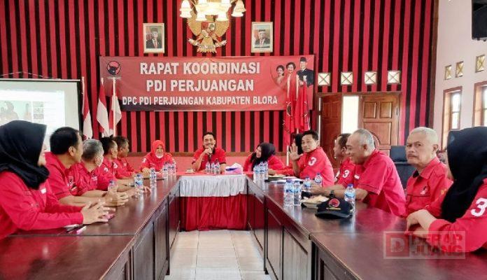 Gelar Rakor, Banteng Blora Siapkan Bacaleg Pemilu 2024