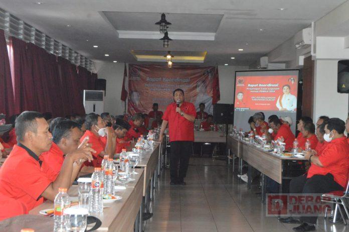 Gelar Rapat Konsolidasi, PDI Perjuangan Cilacap Tatap Optimis Pemilu 2024(2)