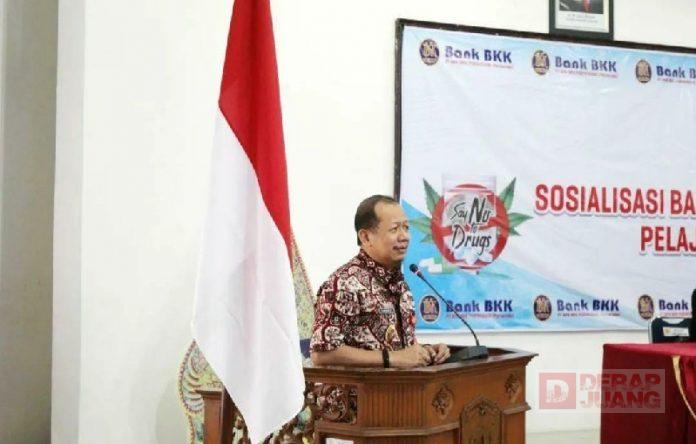 Kepada Pelajar, Bambang Beri Pengarahan Bahaya Narkoba