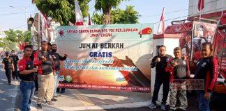 Kontemplasi Pikir Satgas Cakrabuana DPD Partai Hadirkan Jumat Berkah