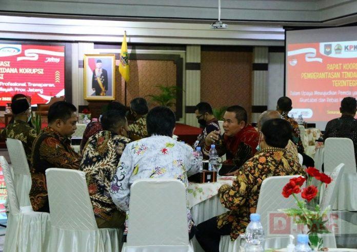 Masan Hadiri Rakor Pemberantasan Tindak Pidana Korupsi Tingkat Jateng