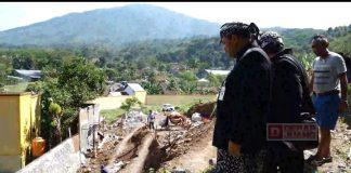 Ngesti Nugraha Tinjau Penanganan Bencana Longsor