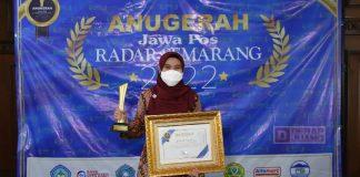 Penggerak Pemasaran UMKM, Bupati Demak Terima Penghargaan Anugrah Jawa Pos