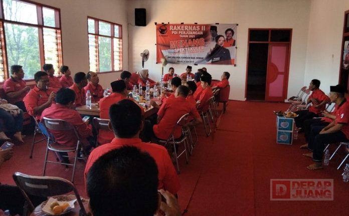 Perkuat Fikir, Banteng Kota Wali Ajak Seluruh PAC Rapatkan Barisan