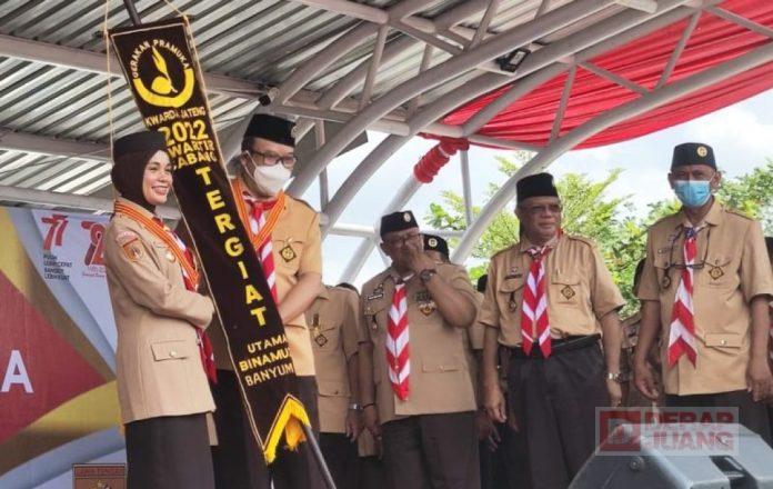 Sabet Predikat Tergiat ke-34, Prestasi Pramuka Kwarcab Banyumas Belum Tergeser Sejak 1988