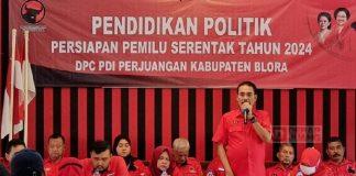 Targetkan Menang Kembali di 2024, DPC PDI Perjuangan Blora Rakor Bersama PAC