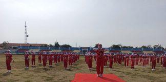 Seluruh KomandanTe Kota Tegal Kompak Laksanakan Senam SICITA