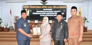 Rapat Paripurna DPRD, Riswadi Sampaikan Perubahan APBD