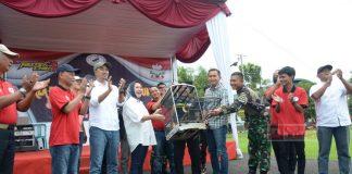 Apresiasi Kicau Mania Piala Danyonif 406/CK, Bupati Tiwi: Bantu Promosikan Purbalingga