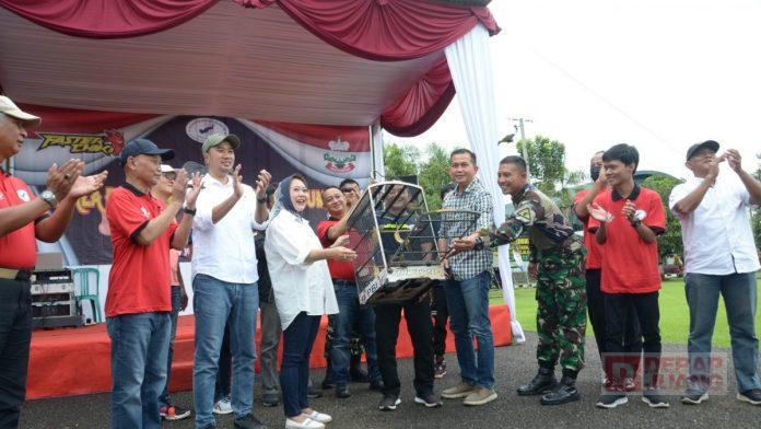 Apresiasi Kicau Mania Piala Danyonif 406CK, Bupati Tiwi Bantu Promosikan Purbalingga